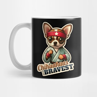 Karate Chihuahua Mug